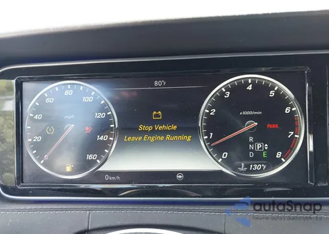 2016 Mercedes-Benz S 550 4Matic из США, поврежденный, VIN WDDXJ8FB0GA016003